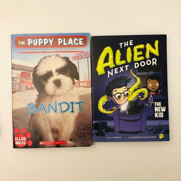 Lot of Pre-Teen Books Alien Magic Tree Puppy Books - Picture 3 of 3